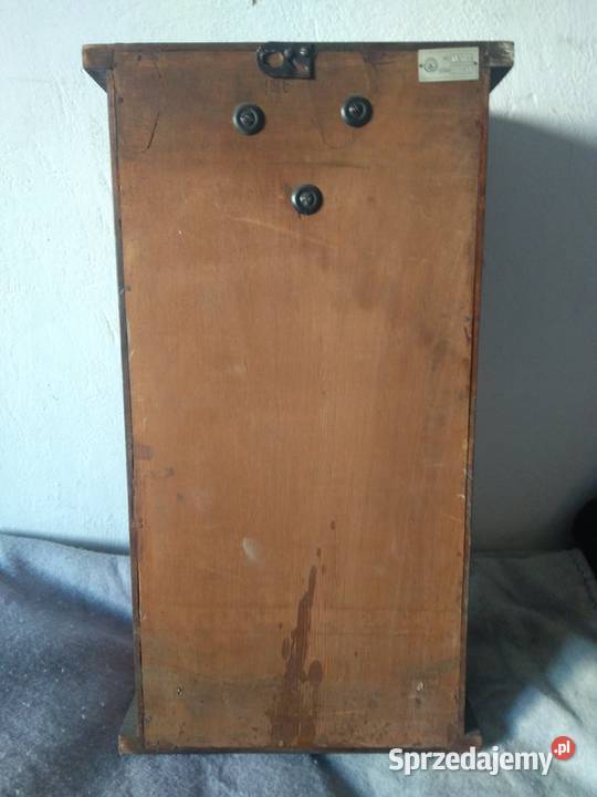 Stary zegar ścienny Metron drewniany sprawny mazowieckie Warszawa