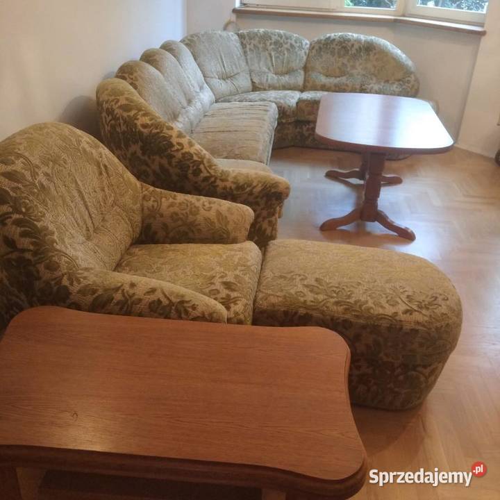 Elegancki naroznikkanapa z fotelem KLER Warszawa