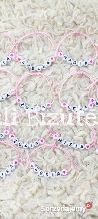 Bransoletka z imieniem na Dzień Kobiet Katowice