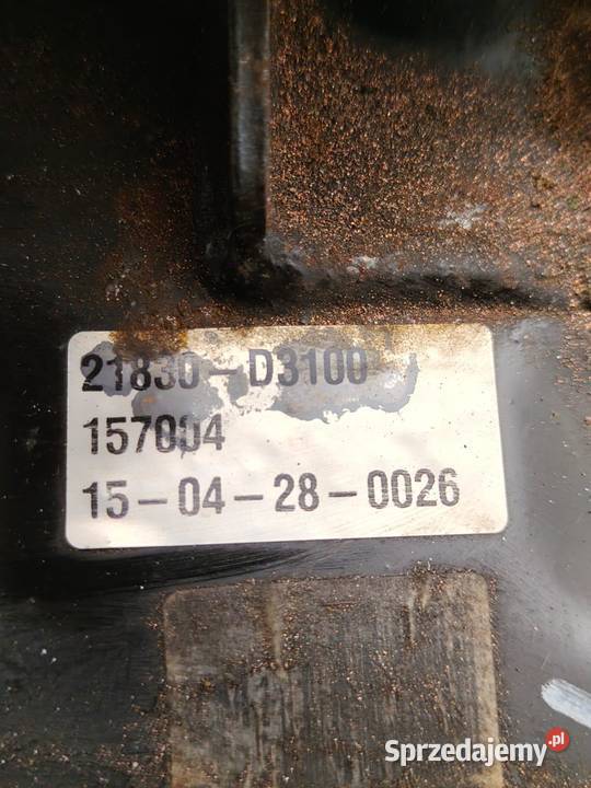 ŁAPA PODUSZKA SILNIKA 17 CRDI HYUNDAI TUCSON III sprzedam