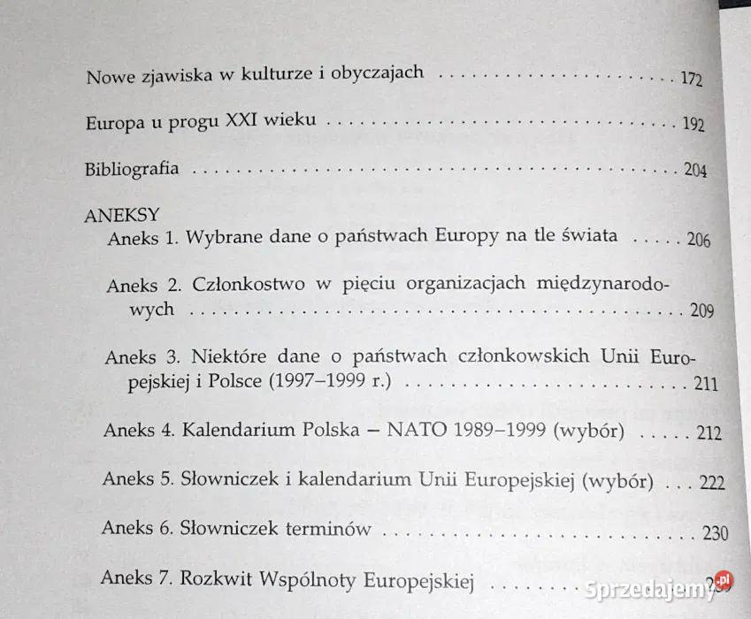 Współczesne problemy Europy 19191999 Ludwik miękka Chełm