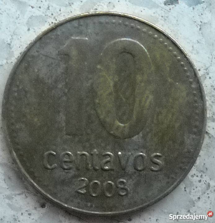 ARGENTYNA10 CENTAVOS2008 r Legionowo