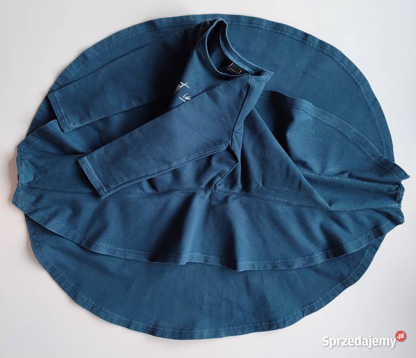 Sukienka dresowa koło falbany Mash Mnie 9298