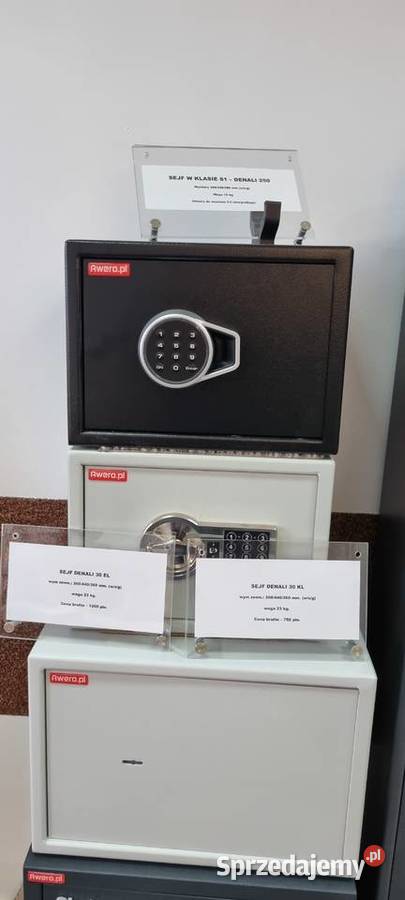 Sejf S1 Denali 250 el black Sejf na broń i Łódź