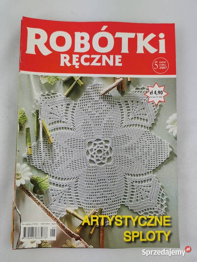 Czasopisma z robótkami ręcznymi Wiśniowa sprzedam
