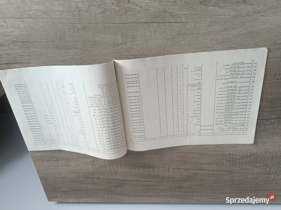 Wykaz 1 części zamiennych zestawu Unitra ZRK 534 Rzeszów sprzedam