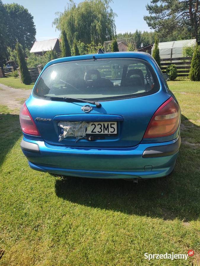 Nissan Almera 15 2000r Rok produkcji 2000 Karnieszewice