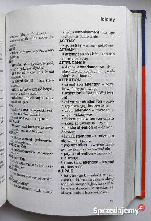 Słownik angielskopolski polskoangielski idiomy i mazowieckie