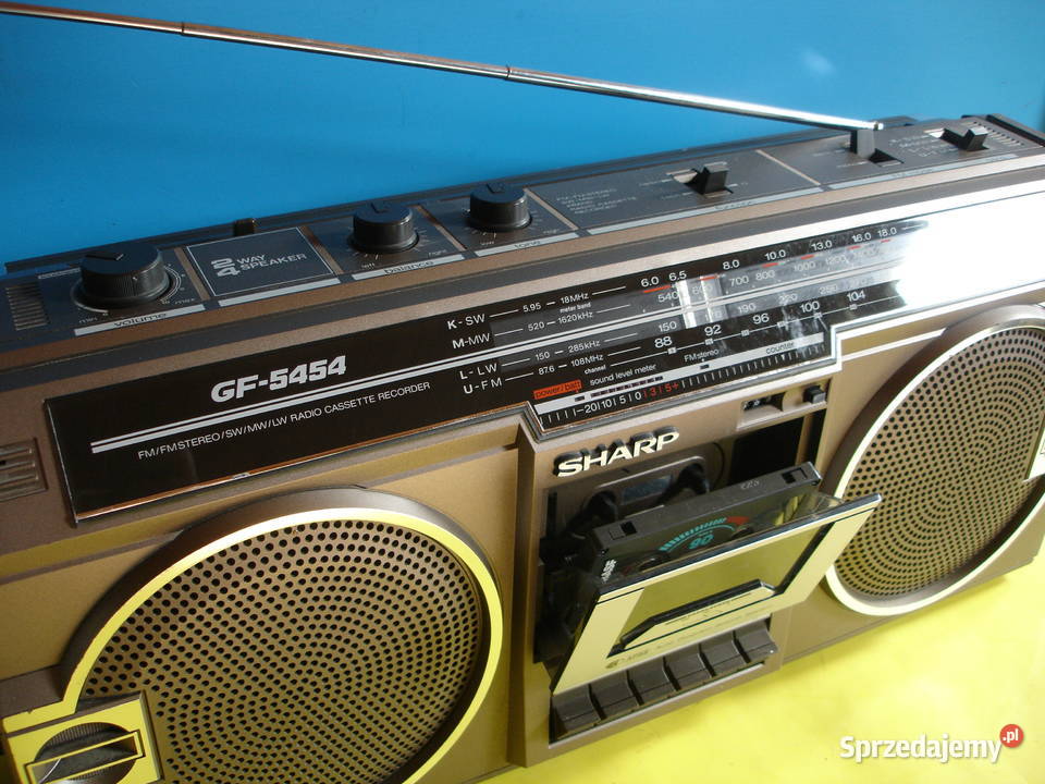 Radiomagnetofon SHARP GF5454HB Zielona Góra sprzedam