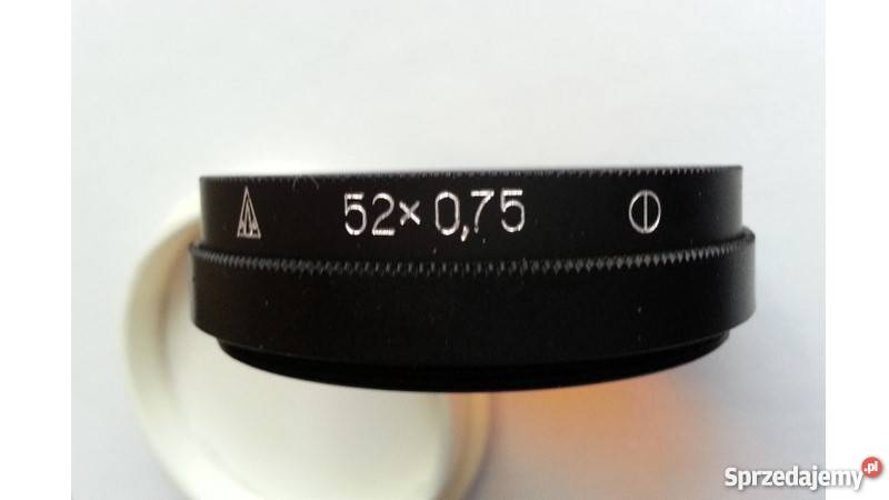 Filtr fotograficzny efektowy dwukolorowy 52 x Akcesoria lubuskie Zbąszynek