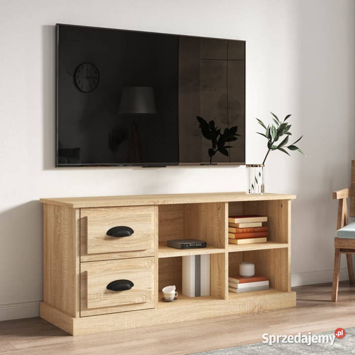 Szafka pod TV kolor dąb sonoma 102x355x475 RTV Warszawa