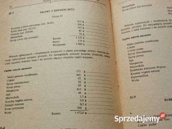 Receptury i przepisy ciastkarskie Lipińska Łódź