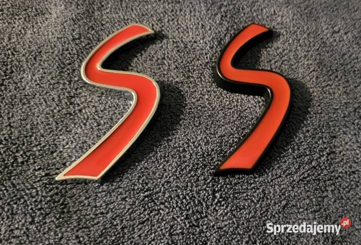 NOWY klejany znaczek S do MINI emblemat logo wys Zamość