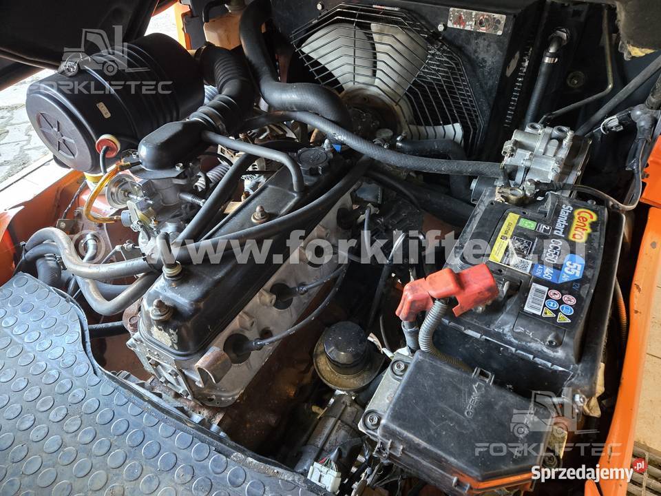 Wózek widłowy TOYOTA 7FGJF35 kabina 3500 TOYOTA gaz