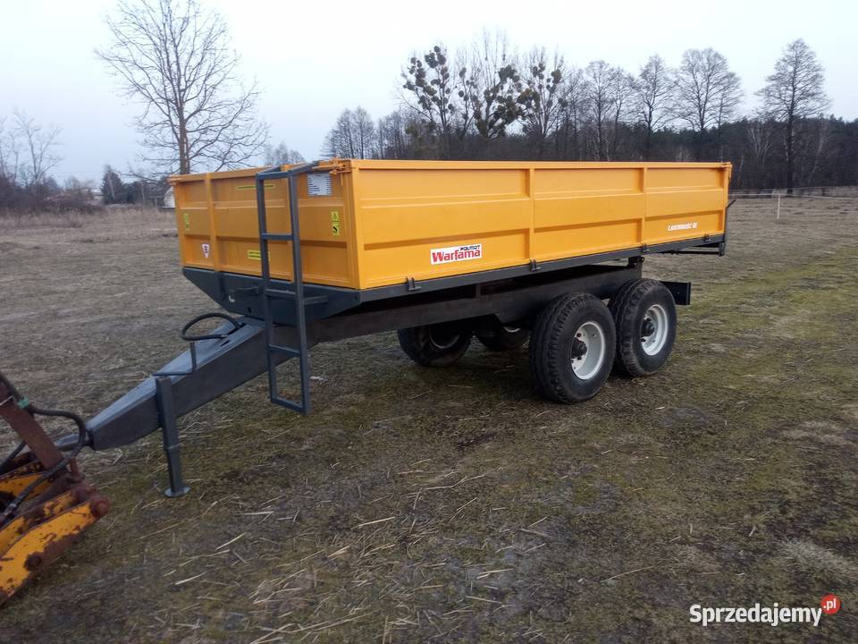 Przyczepa wywrotka tandem