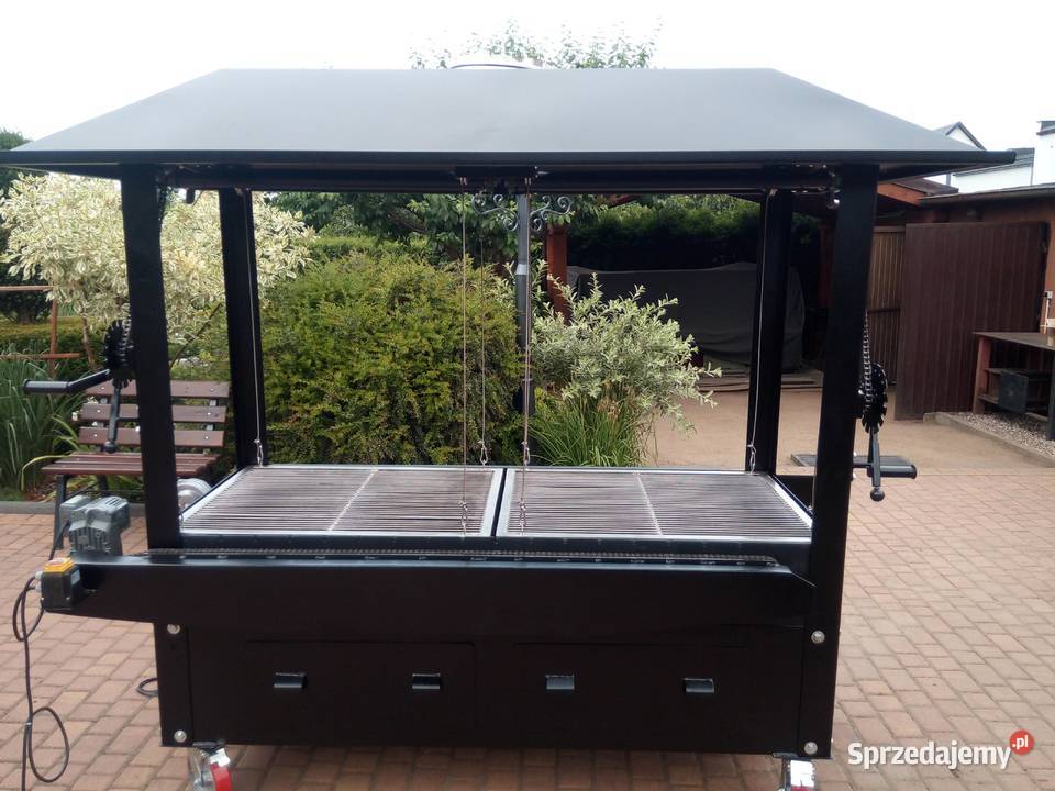 grill gastronomiczny cateringowy na szaszłyki