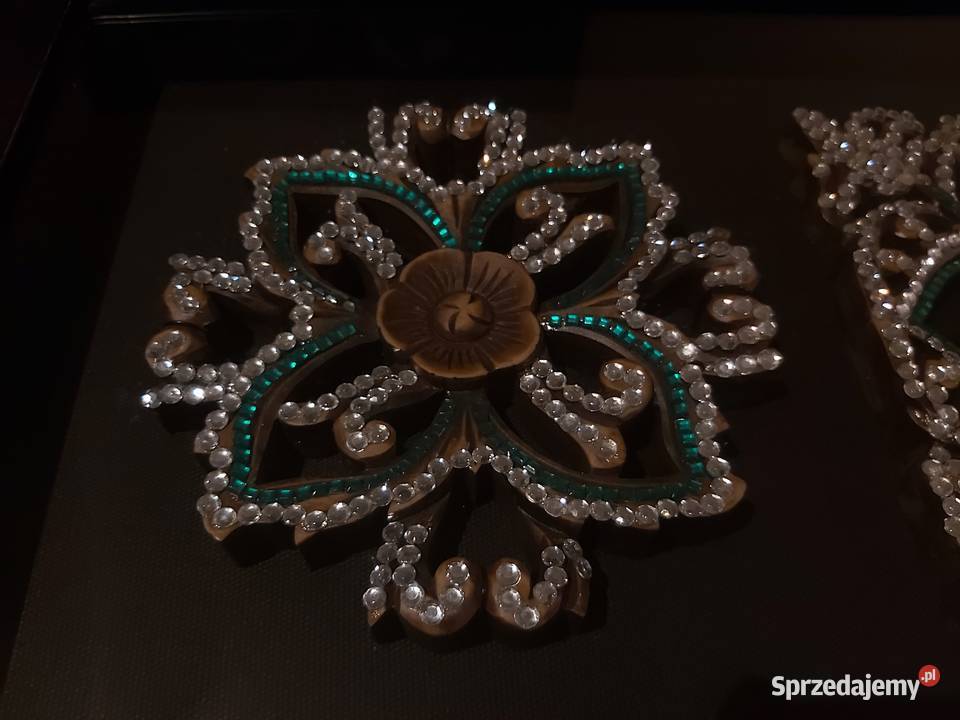 Luksusowy Obraz płaskorzeźba w stylu glamour 4 Wrocław sprzedam