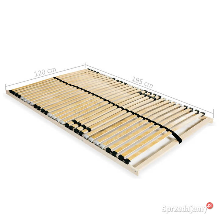 Stelaż do łóżka z 28 listwami 7 stref 120 x 200 195cm Łóżka Warszawa