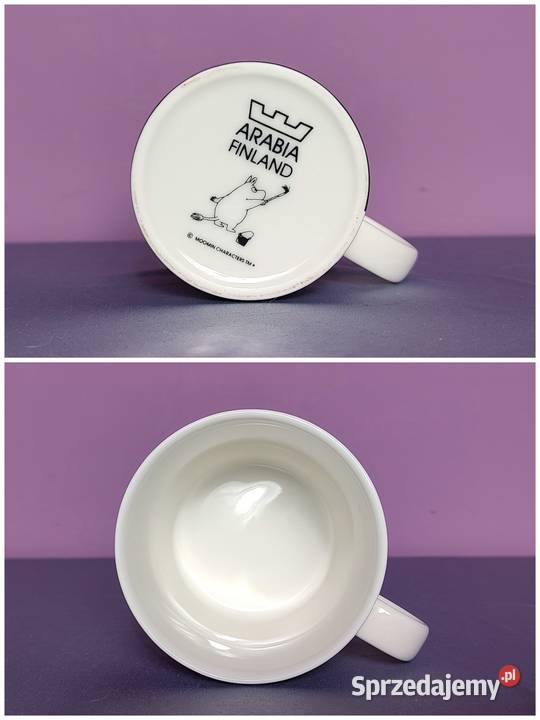 Muminki KUBEK Moomin Arabia Finland sygn KORONA Jasień