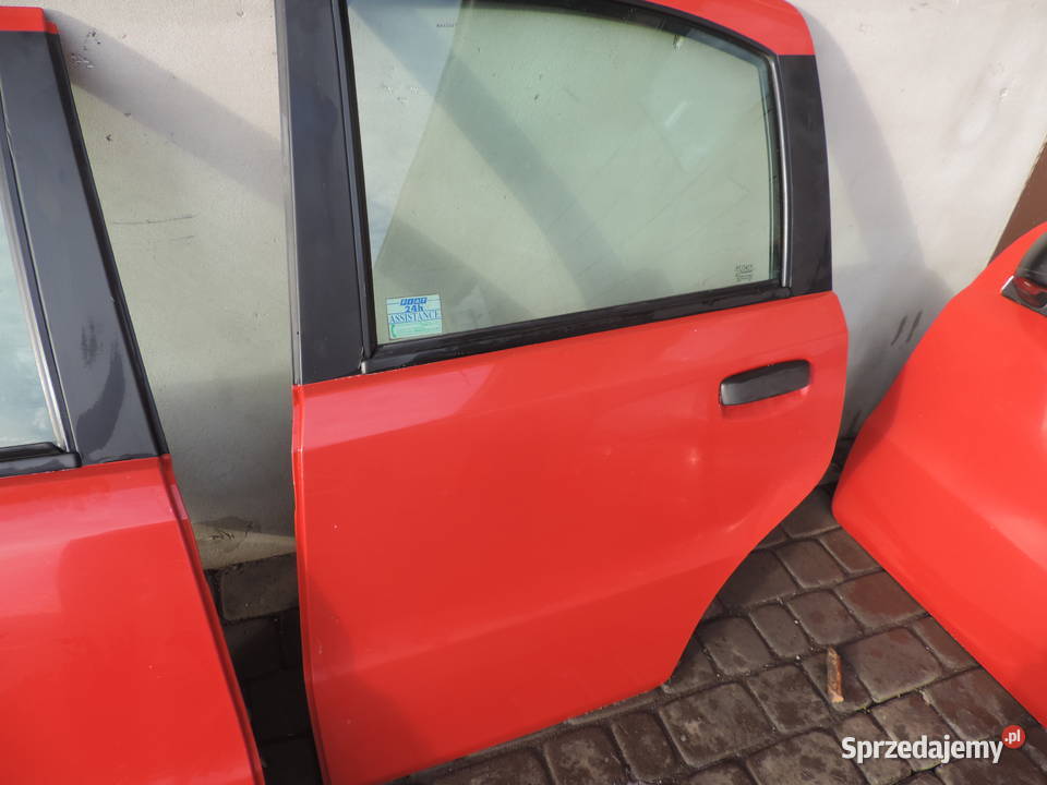 FIAT PANDA 2 DRZWI LEWE TYLNE LEWY TYŁ Nowy Sącz