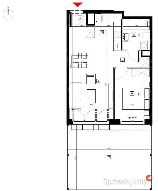 BEZPOŚREDNIO 2pokojowe mieszkanie z ogrodem Warszawa sprzedam