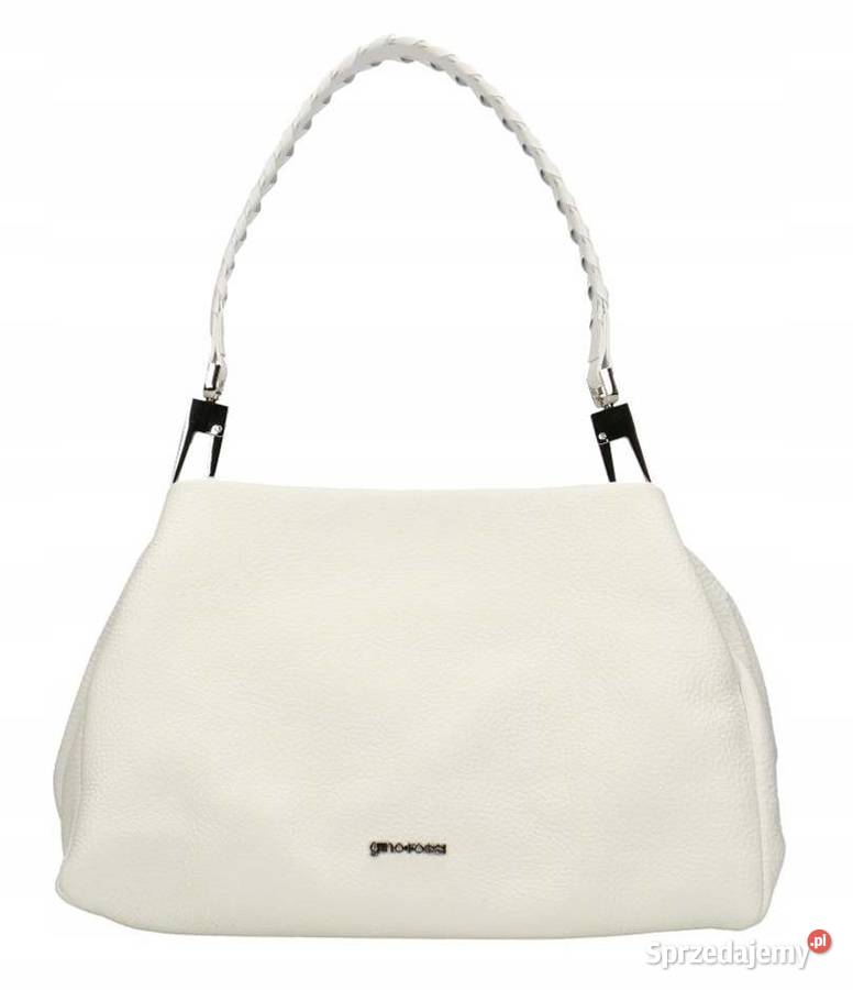 Gino Rossi biała skóra naturalna nowa Kraków