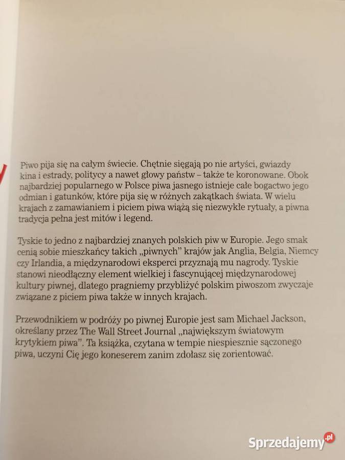 Tyskie Vademecum Piwa Michael Jackson Bielsko-Biała