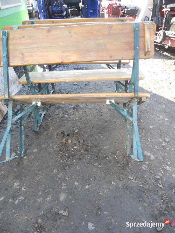 Turystyczny Kplstół drewniany rozkładany3 lawki Dębica