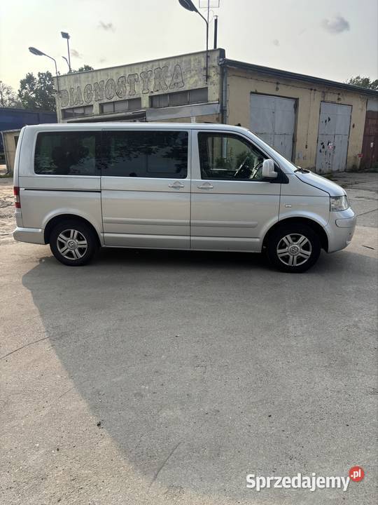 VW Multivan Highline 25 TDI 174 Serwis Klima Hak 2493cm3 Gdańsk sprzedam