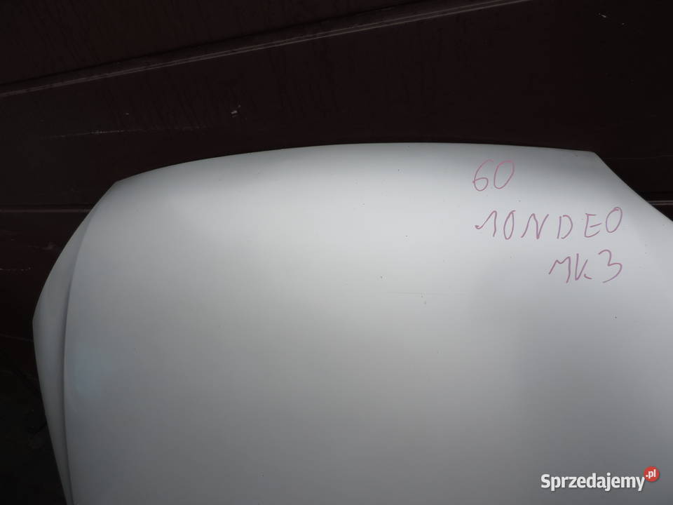 MASKA PRZÓD PRZEDNIA FORD MONDEO MK3 lakier 60 osobowe Maski Nowy Sącz