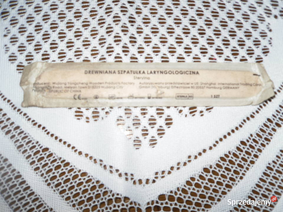 drewniana szpatułka laryngologiczna Pozostałe