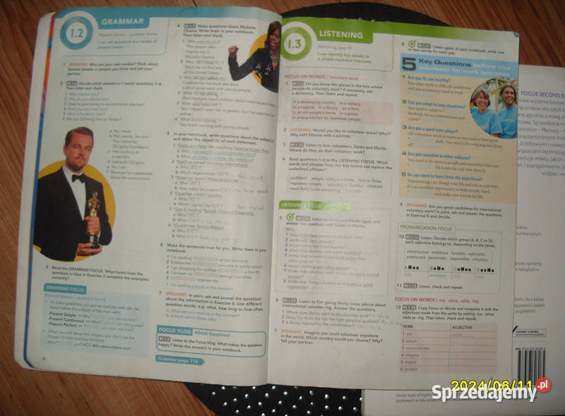 Podręcznik Person karty Focus liceum i technikum
