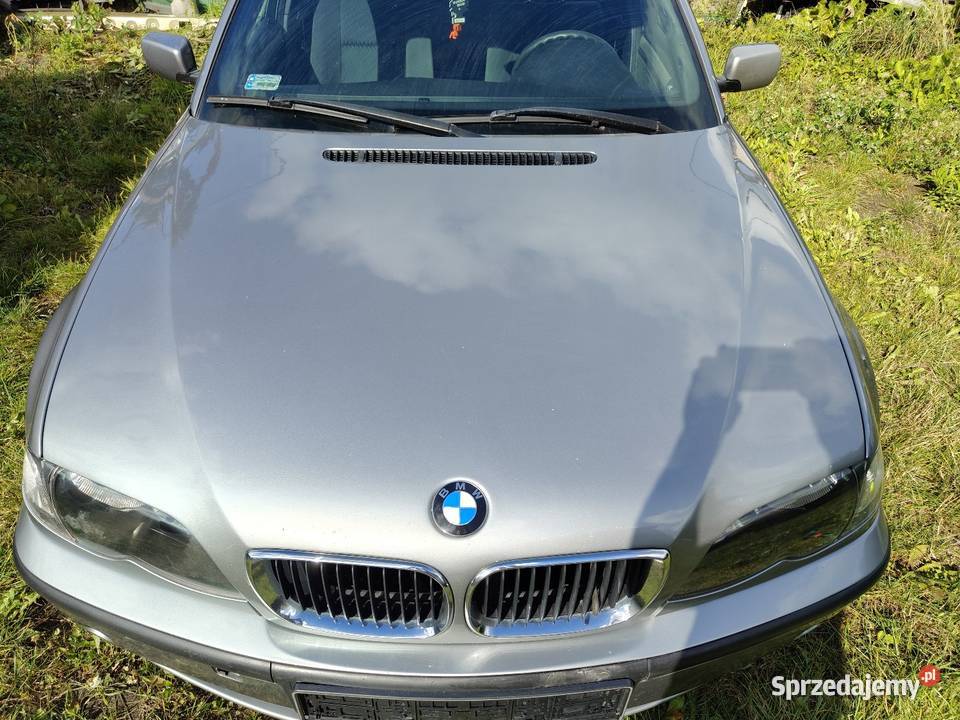 Bmw e46 maska przód lift sedan kombi silbergrau Karoseria Aleksandrów Łódzki