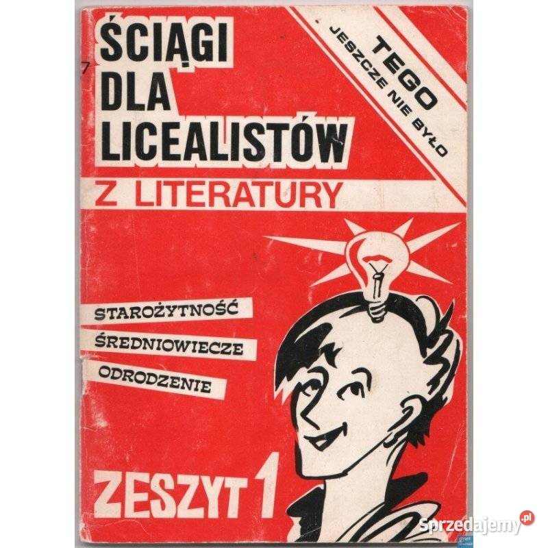 Ściągi licealistów z literatury Starożytność Siedlce