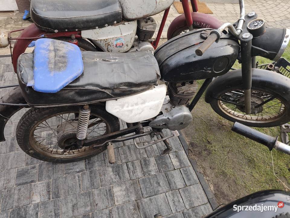 Zestaw 3 wsk B3 b1 garbuska rama shl Rok produkcji 1969 Nekla