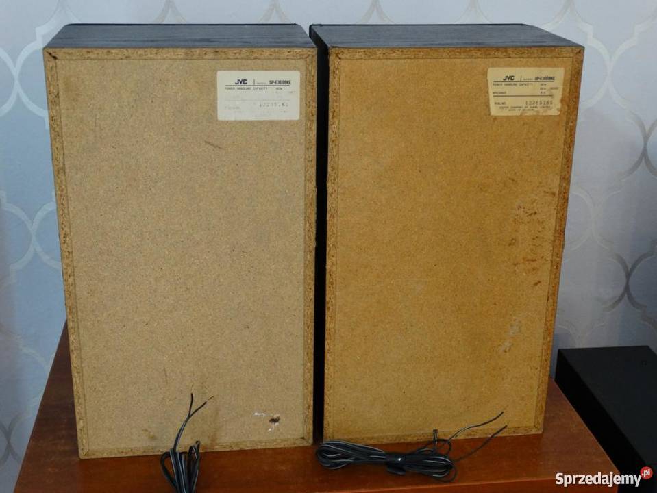 Kolumny JVC SPE300 Belgia 2 x 80 wat WYSYŁKA Słuchawki i głośniki podkarpackie Jasło