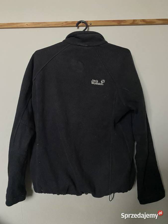 Bluza polar męski czarna JACK WOLFSKIN M OKAZJA Zamość