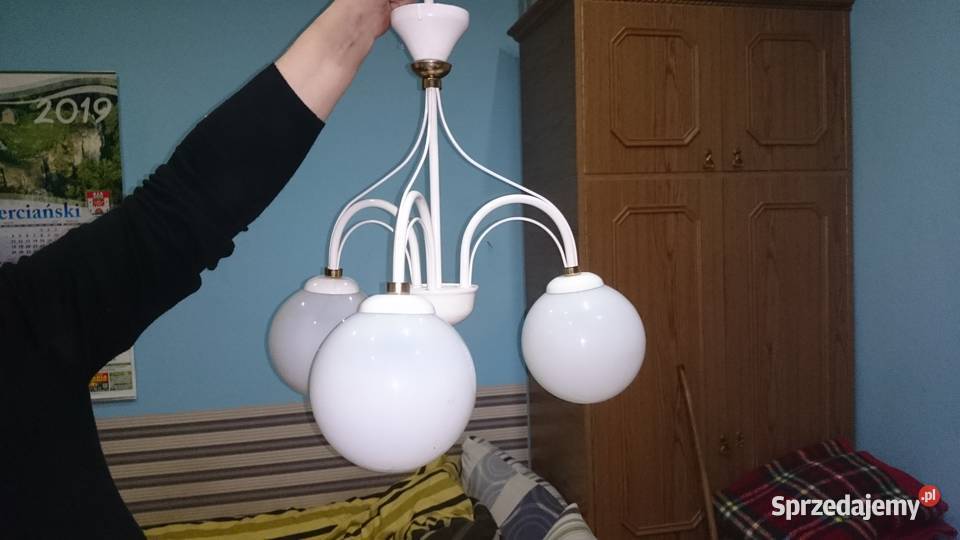 Lampa sufitowa biały