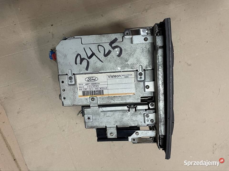 4M5T18B988 radio fabryczne nawigacja ford focus Sprzęt audio fabryczny Szczecin