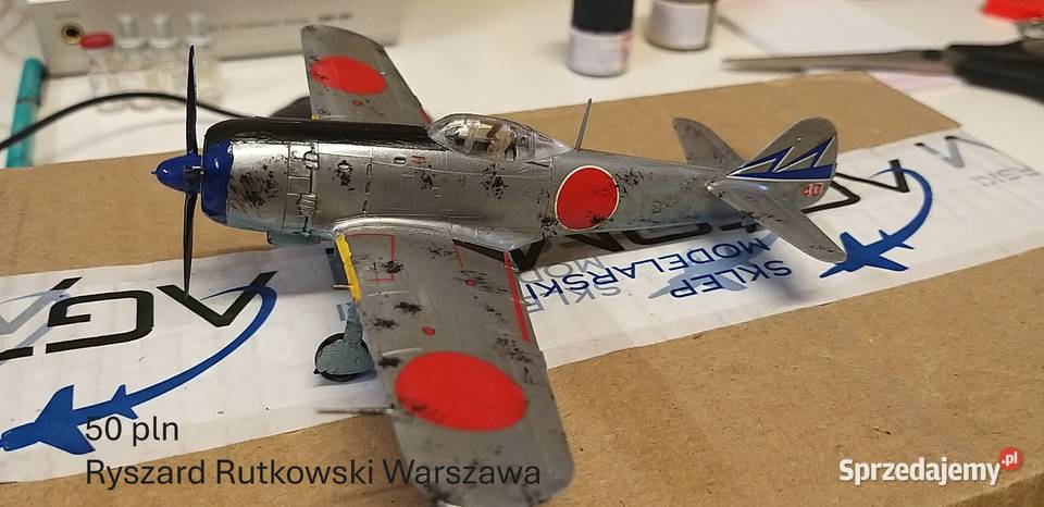 sklejone i pomalowane modele samolotów skala 172 Rękodzieło mazowieckie Warszawa