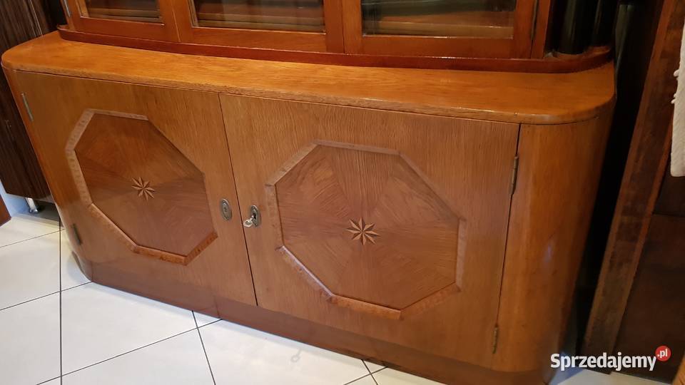 Serwantka witryna Art Deco Kraków Galicja przed Orneta