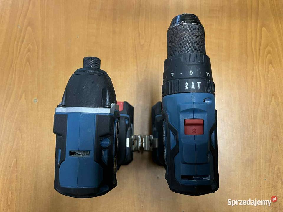 Zestaw Erbauer 18V wkrętarka zakrętarka 2xAku Zestawy elektronarzędzi Elbląg