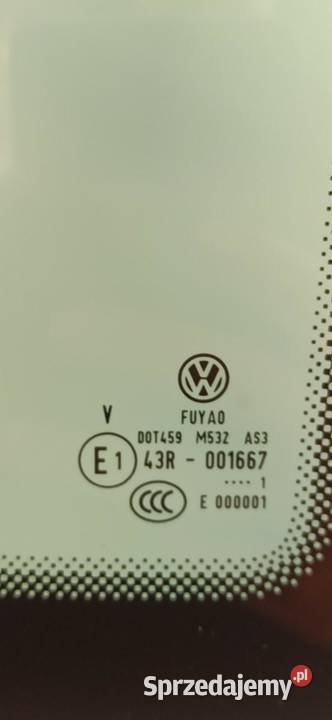 VW TIGUAN SZYBA KAROSERYJNA PRAWA SZYBA 716 R dolnośląskie