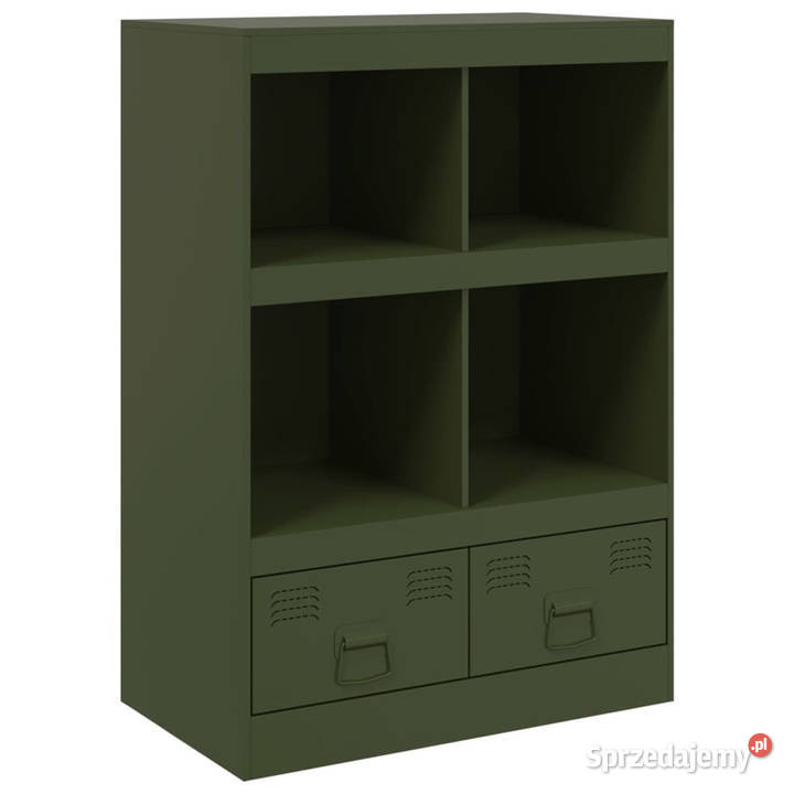 Szafka oliwkowa 67x39x95 stal WM841803 Pozostałe Warszawa
