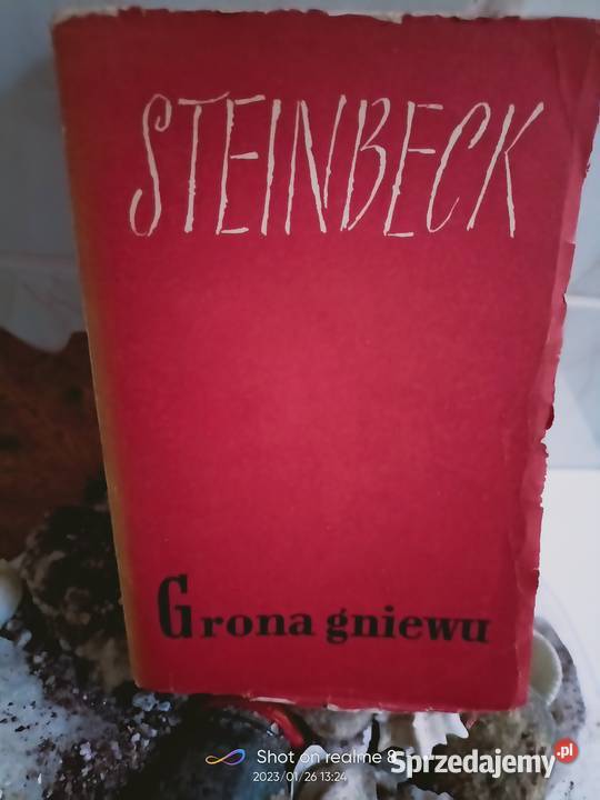 Grona gniewu książki pierwsze wydanie Księgarnia