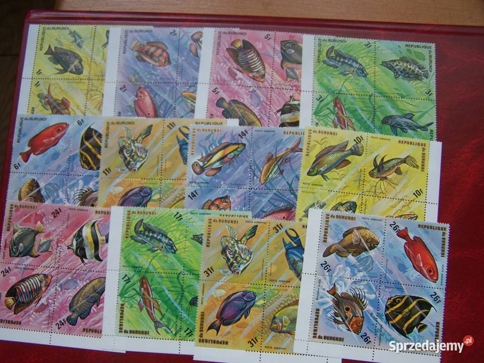 Burundi 1974 MNH Fauna Ryby śląskie