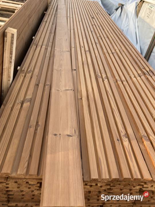 Deska elewacyjna 26x140 C Romb Trio termo sosna