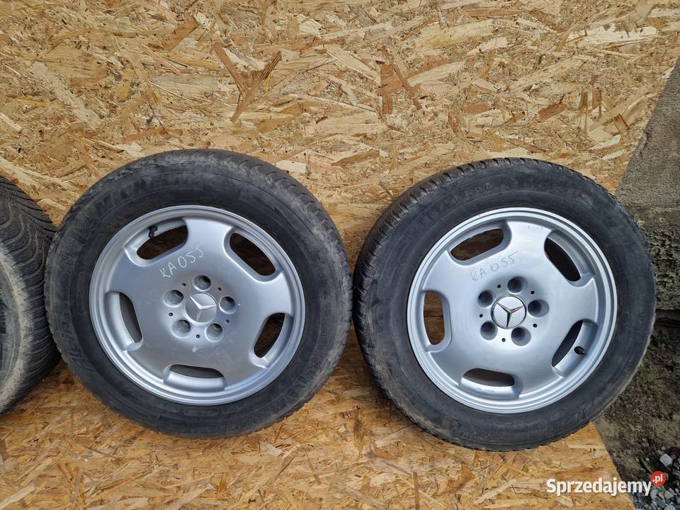 MERCEDES FELGI ALUMINIOWE 22555 R16 KOMPLET ET35 aluminiowe Opony i felgi Słowikowo sprzedam