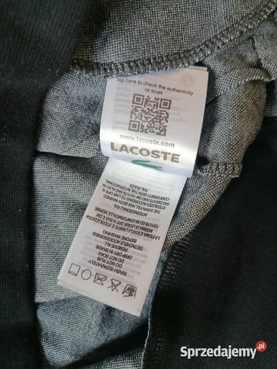 Bluza rozpinana Lacoste Monogram XXL regular fit Białystok sprzedam