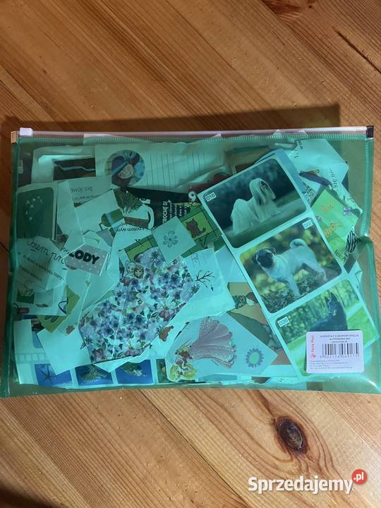 teczka a4 z elementami do scrapbookingu wielkopolskie sprzedam